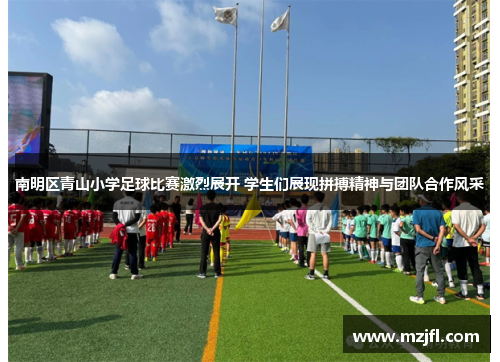 南明区青山小学足球比赛激烈展开 学生们展现拼搏精神与团队合作风采